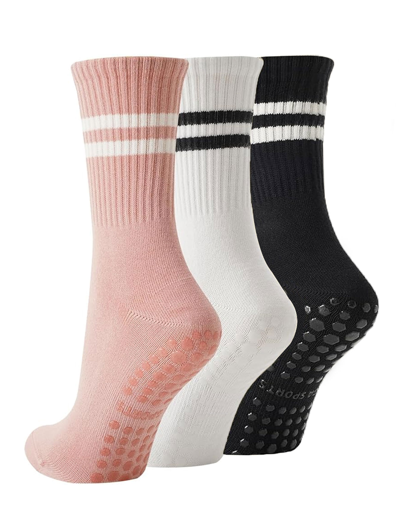 3 Pairs of Yoga Socks, Non-Sli - Grip Sock Yoga review and price