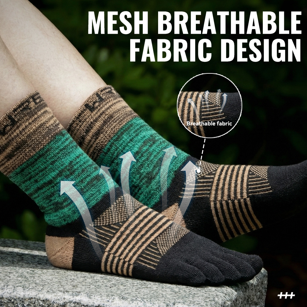 WRELS 1/2/3 Pair Five Finger S - Wool Hiking Sock review and price