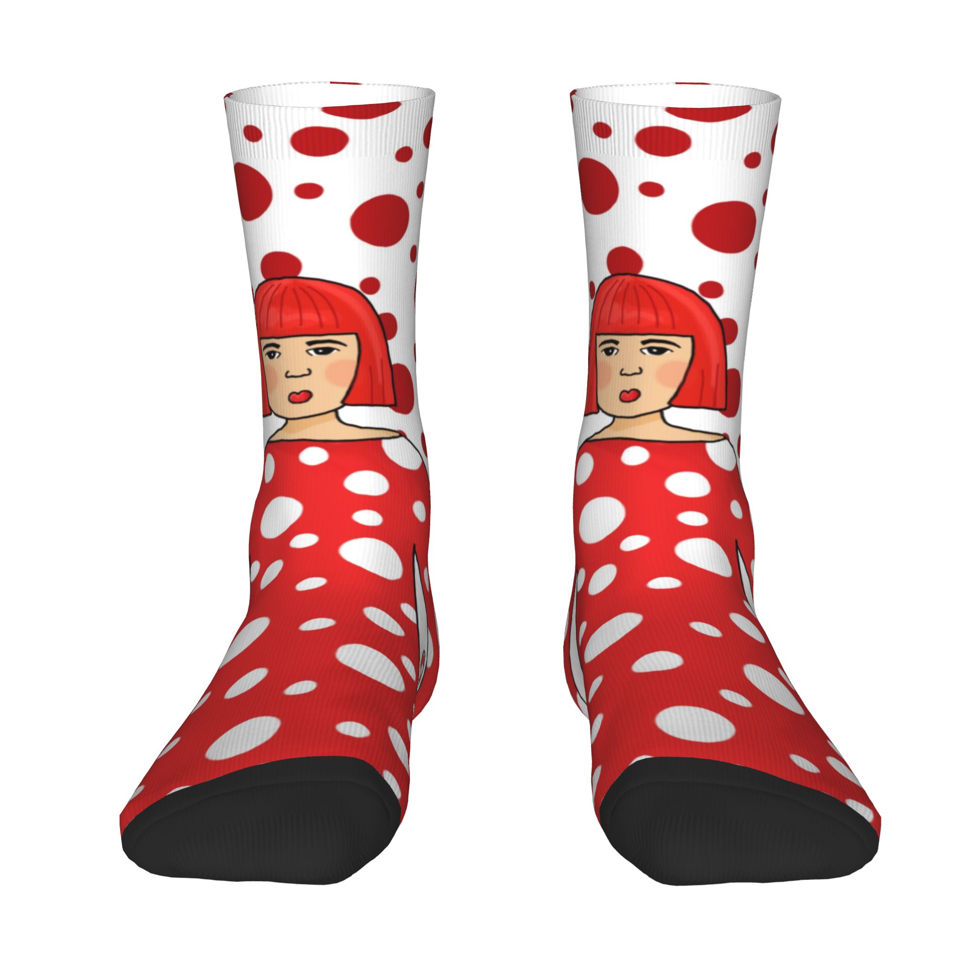 Custom Yayoi Kusama  Men Women - Dress Sock Men review and price