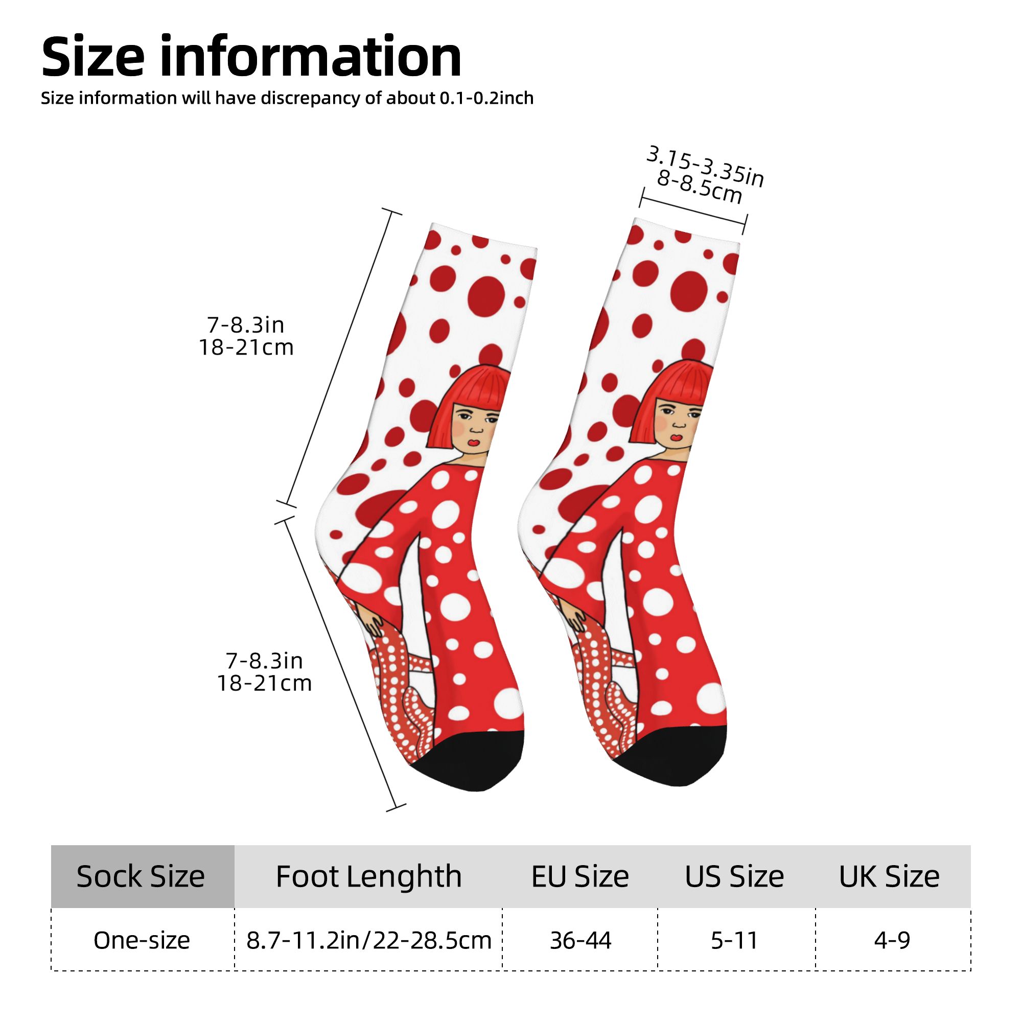 Custom Yayoi Kusama  Men Women - Dress Sock Men review and price