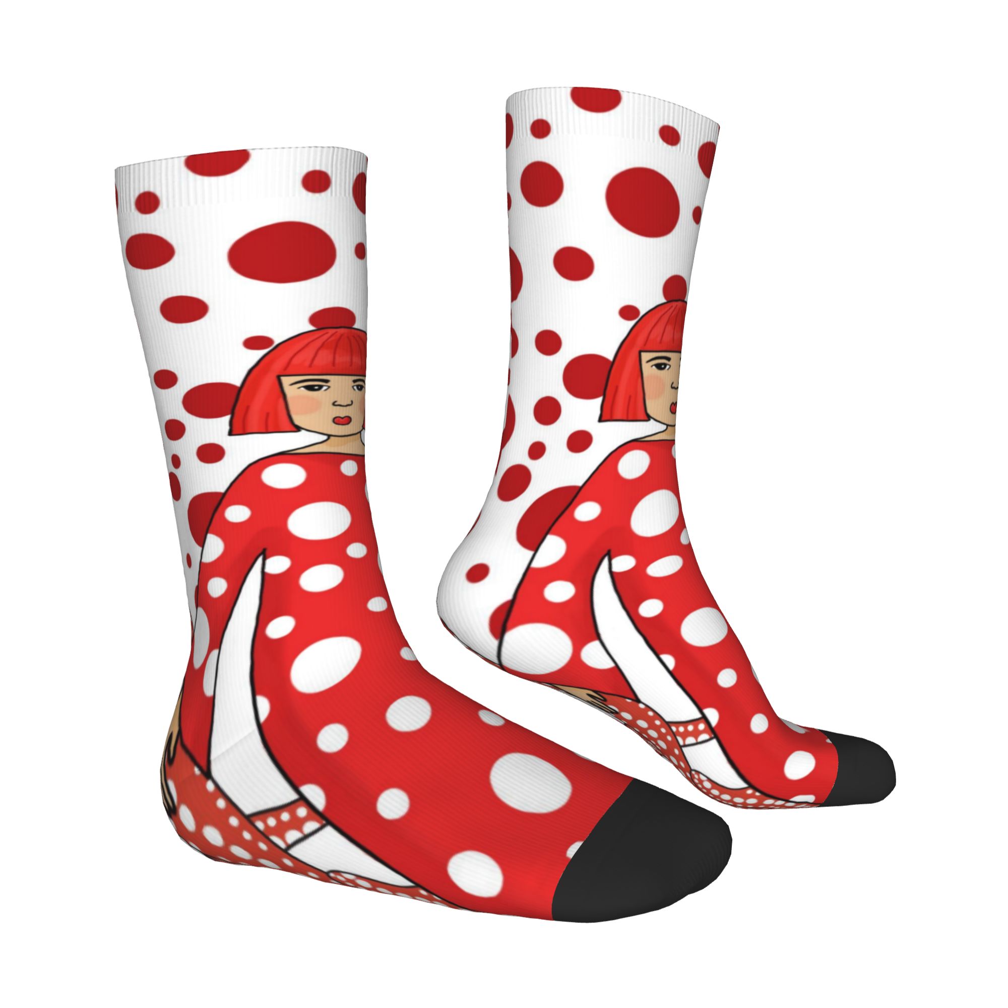 Custom Yayoi Kusama  Men Women - Dress Sock Men review and price