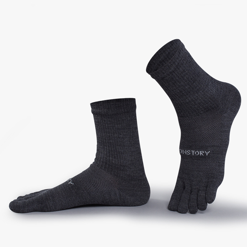 5 Pairs Thicken Warm Men Five  - Toe Sock Split review and price