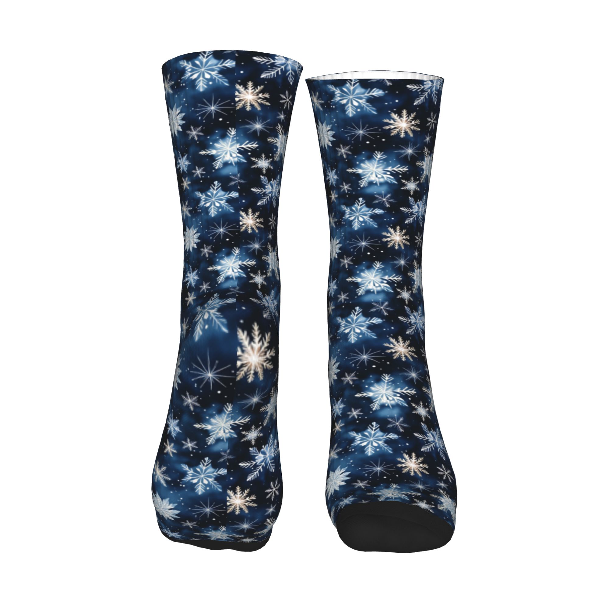 Navy Blue Snowflake Pattern Me - Dress Sock Men review and price