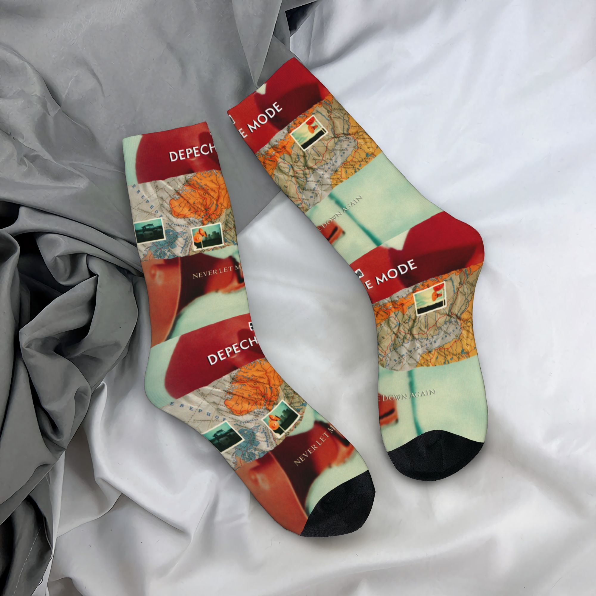 Custom D-Depeche Cool Mode Ele - Dress Sock Men review and price
