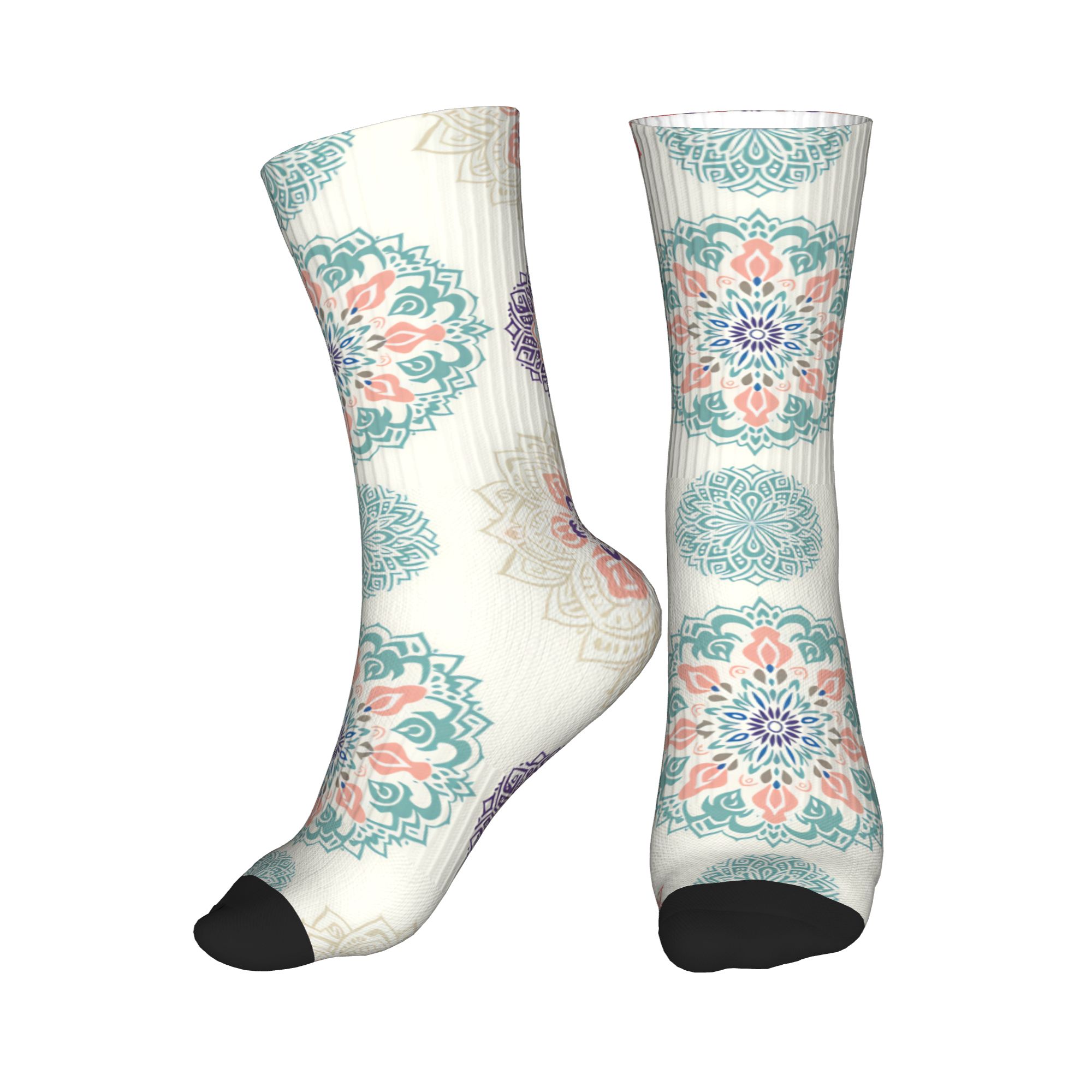 Fun Mens Pastel Boho Mandala P - Dress Sock Men review and price