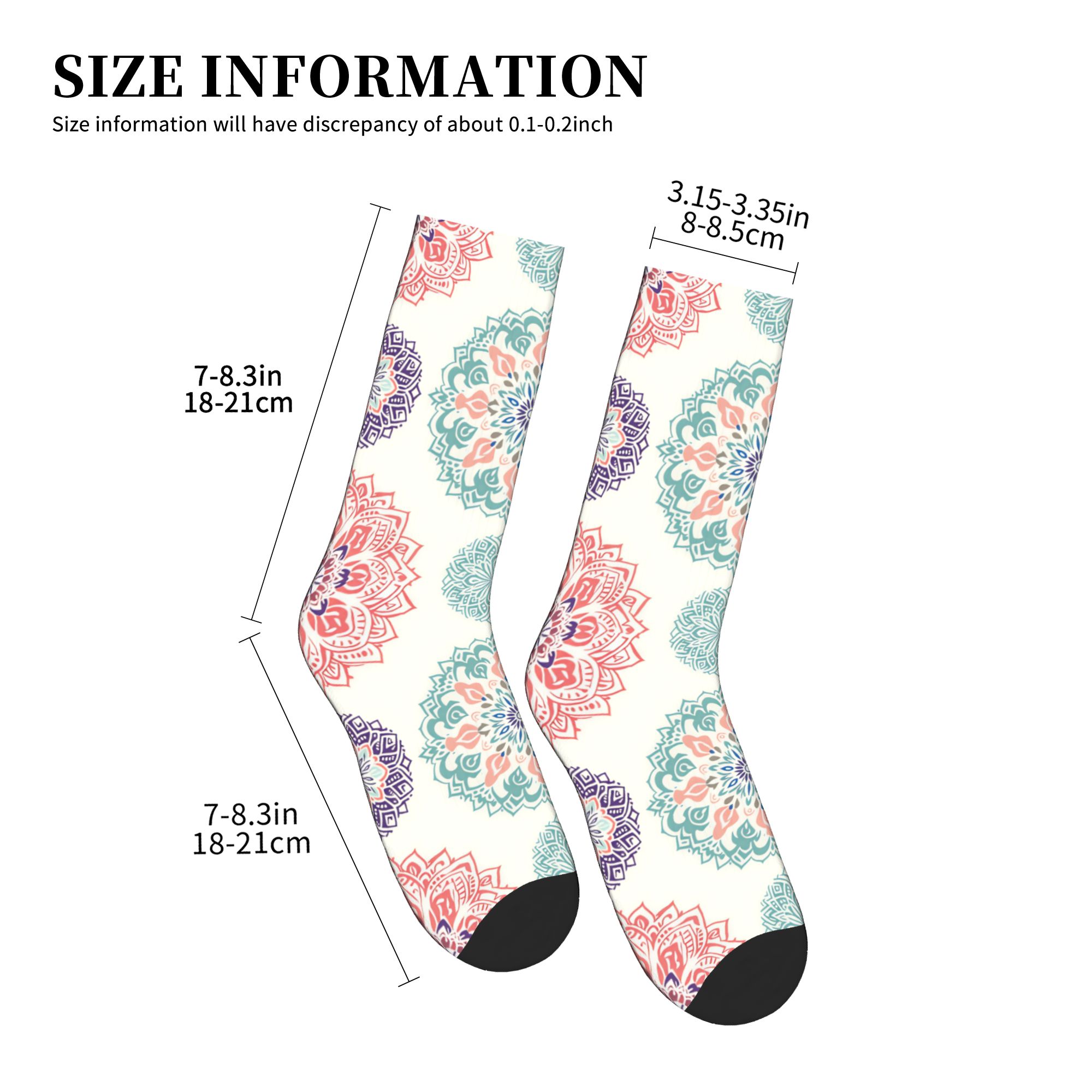 Fun Mens Pastel Boho Mandala P - Dress Sock Men review and price