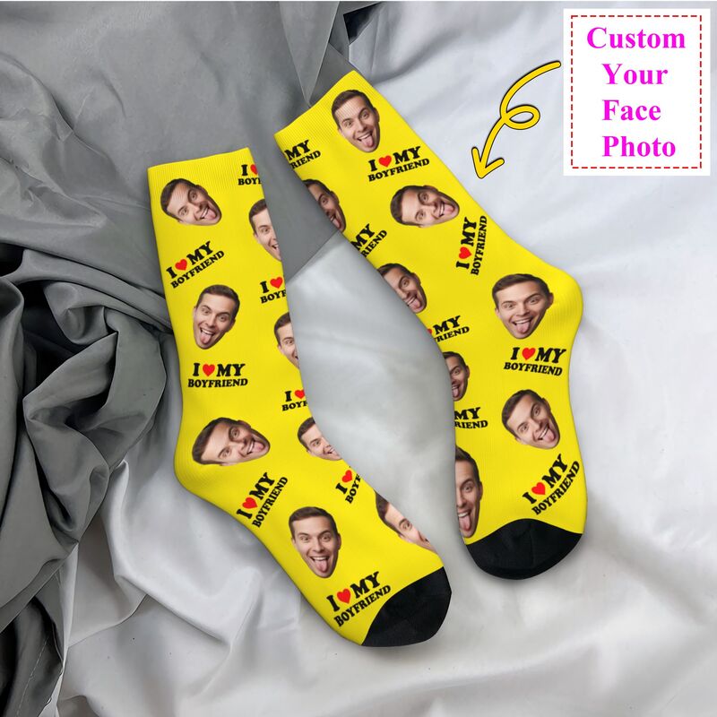 Novelty Men's I Love My Boyfri - Dress Sock Men review and price