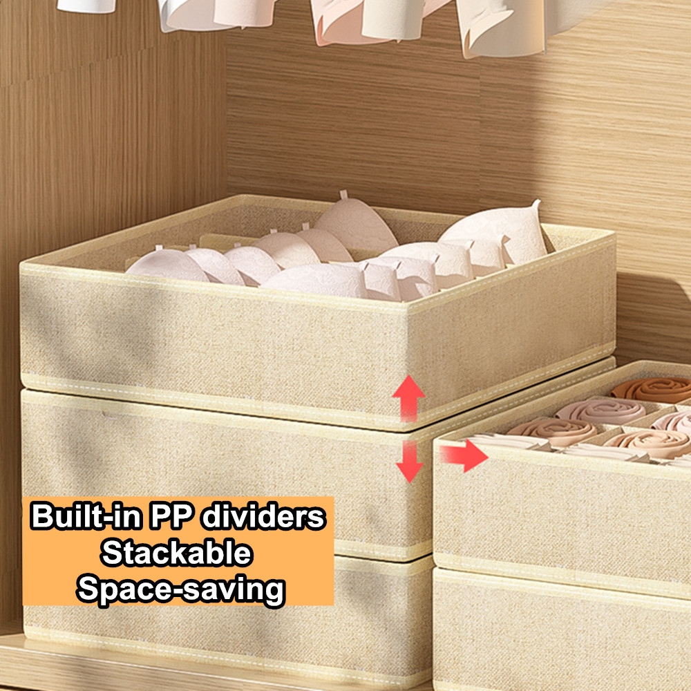Underwear Storage Box for Bras - Sock Organizer Tray review and price