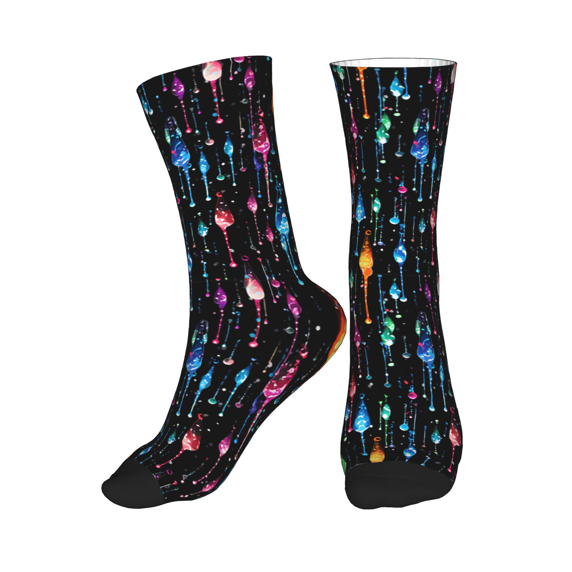 Dripping Rainbow Liquid Patter - Dress Sock Men review and price
